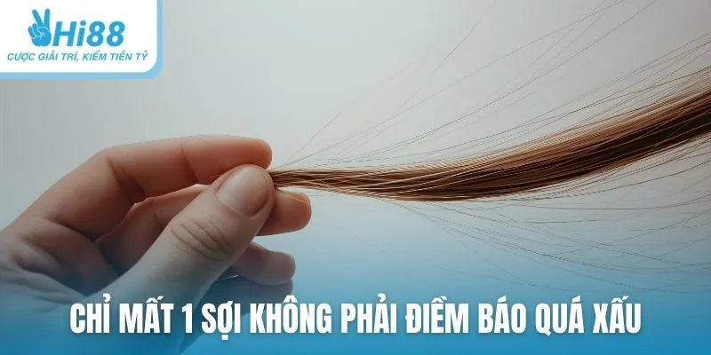 Chỉ mất 1 sợi không phải điềm báo quá xấu