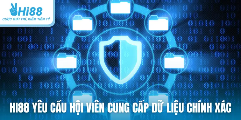 HI88 yêu cầu hội viên cung cấp dữ liệu chính xác