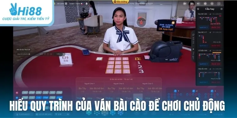 Hiểu quy trình của một ván bài Cào để chơi chủ động hơn