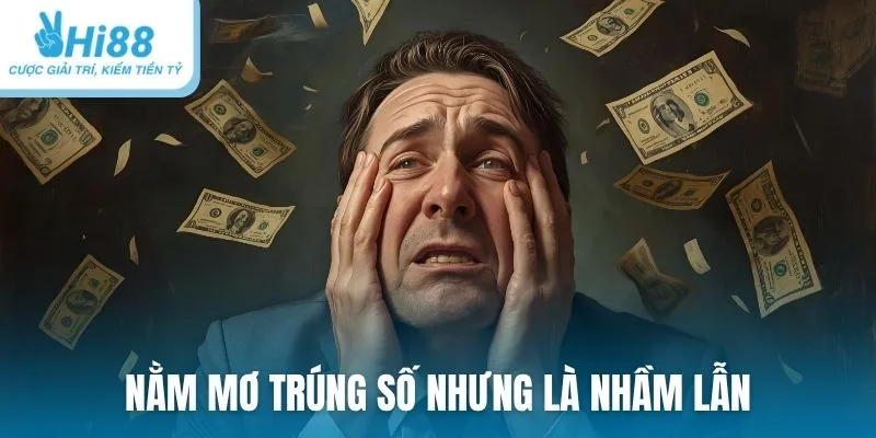 Nằm mơ trúng số nhưng là nhầm lẫn