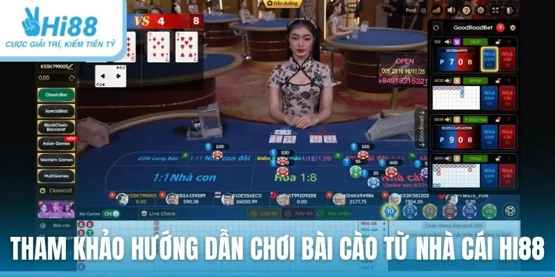 Tham khảo hướng dẫn chơi bài cào từ nhà cái Hi88
