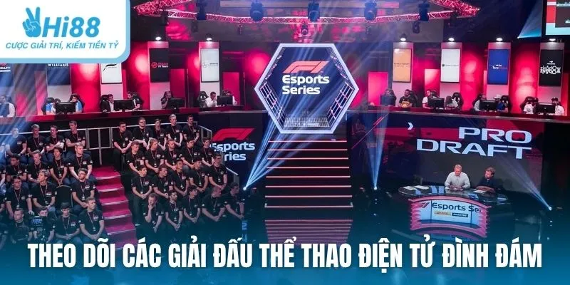 Theo dõi các giải đấu thể thao điện tử đình đám tại Hi88
